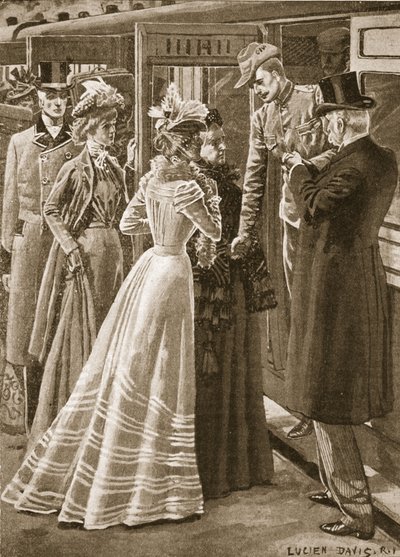 Powrót z wojny: CIV dom dla inwalidów, ilustracja z „Bitwy XIX wieku: tom. VII, Wojna burska 1900-1901
