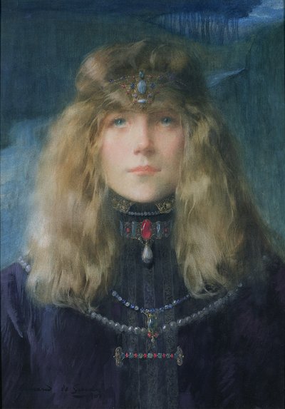 Młoda Księżniczka autorstwa Lucien Guirand de Scevola