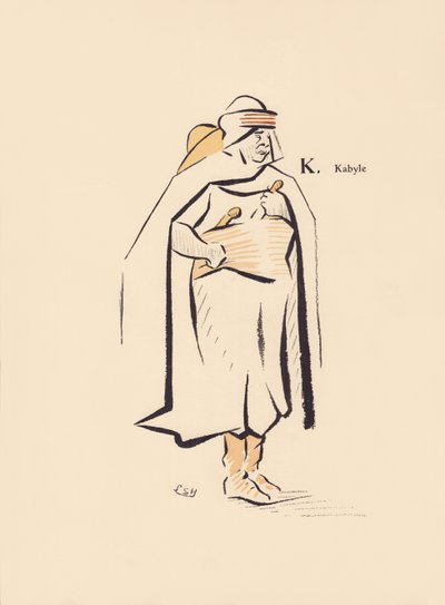 K. Kabyle autorstwa Lucien L. (active 1904) Henreaux