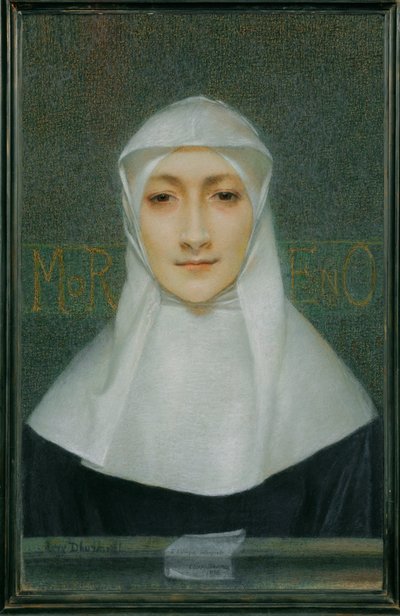 Aktorka Marguerite Moreno w sztuce "Zasłona" Georges