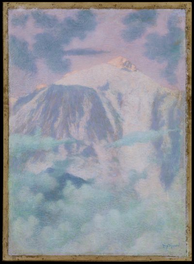 Dream Mountain Landscape autorstwa Lucien Levy-Dhurmer