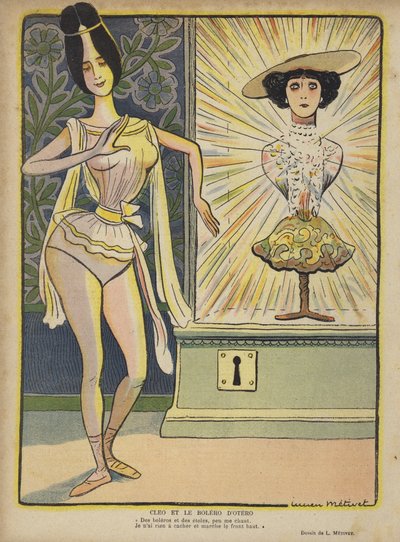 Ilustracja do Le Rire autorstwa Lucien Metivet