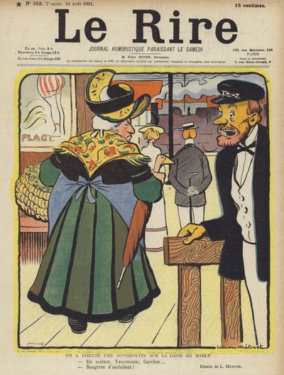 Ilustracja do Le Rire autorstwa Lucien Metivet