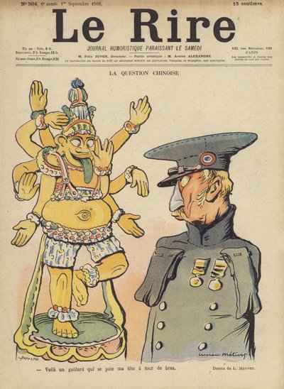 Ilustracja do Le Rire autorstwa Lucien Metivet