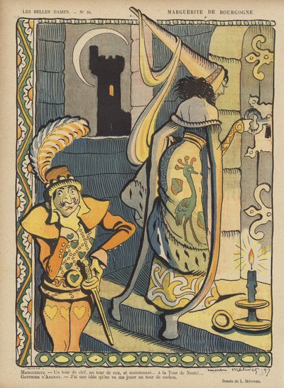 Ilustracja do Le Rire autorstwa Lucien Metivet