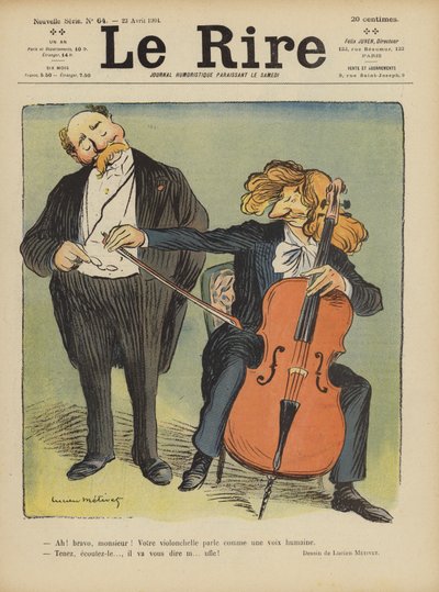 Ilustracja do Le Rire autorstwa Lucien Metivet