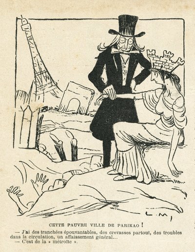 Ilustracja w Le Rire autorstwa Lucien Metivet