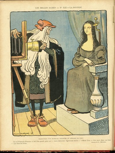 Ilustracja w Le Rire autorstwa Lucien Metivet