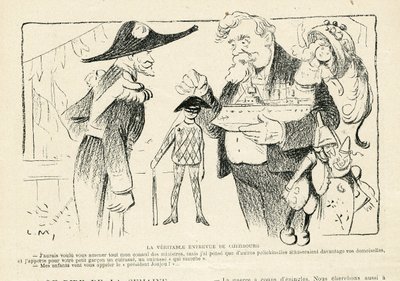 Ilustracja w Le Rire autorstwa Lucien Metivet