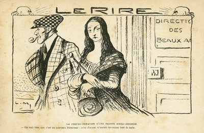 Ilustracja w Le Rire autorstwa Lucien Metivet