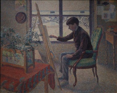 Wnętrze Warsztatów autorstwa Lucien Pissarro