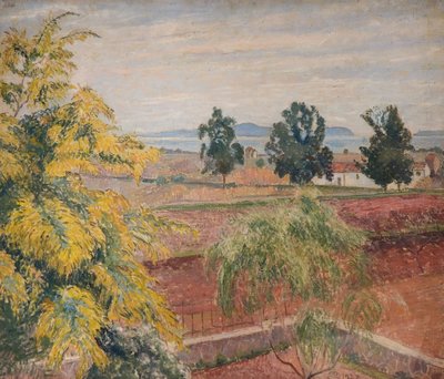 Mimoza Lawendau, 1923. autorstwa Lucien Pissarro