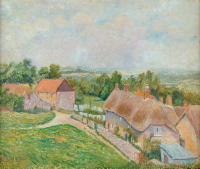 Domek Phippens, Hewood Green autorstwa Lucien Pissarro