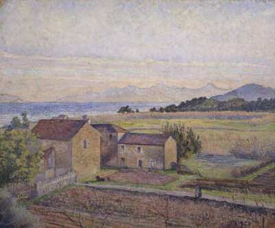 Rade de Bormes autorstwa Lucien Pissarro