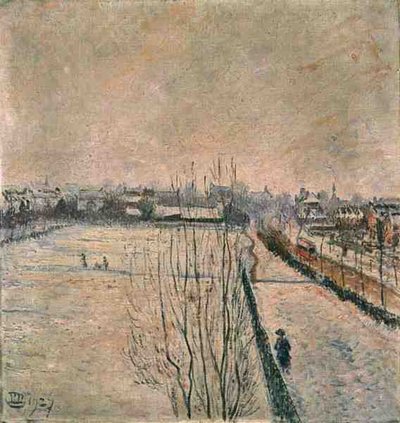 Stamford Brook, Londyn autorstwa Lucien Pissarro