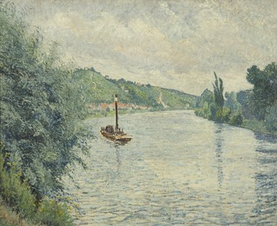 Barka autorstwa Lucien Pissarro