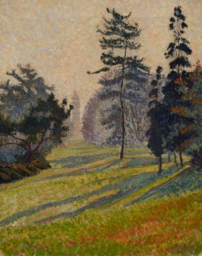 Pagoda, Kew autorstwa Lucien Pissarro