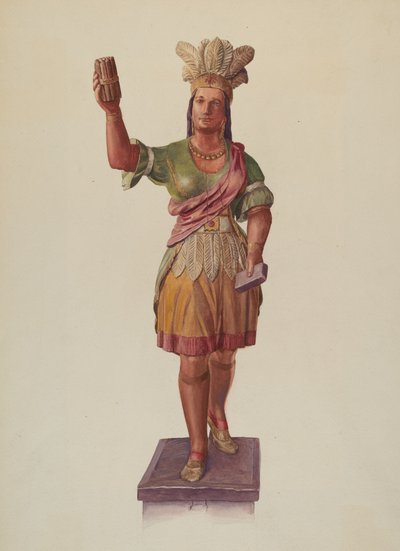 Sklep z cygarami Pocahontas autorstwa Lucille Lacoursiere