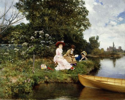 Letnia zaduma, 1878 autorstwa Lucius Rossi