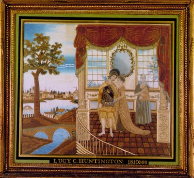 Hector żegna się ze swoją rodziną, 1810. autorstwa Lucy C Huntington