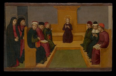 Chrystus wśród lekarzy autorstwa Ludovico Brea