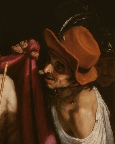 Detal z Ecce Homo autorstwa Ludovico Cardi Cigoli