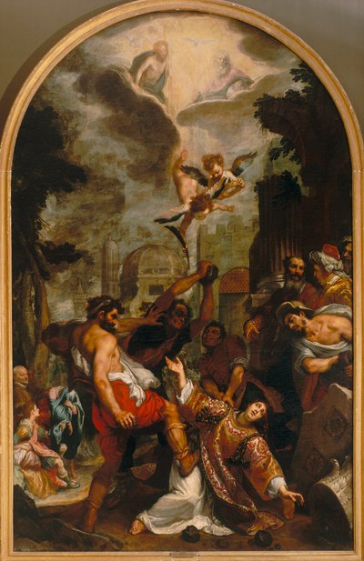 Męczeństwo św. Szczepana autorstwa Ludovico Cardi Cigoli
