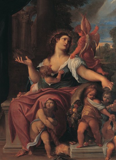 Alegoria Opatrzności autorstwa Ludovico Carracci