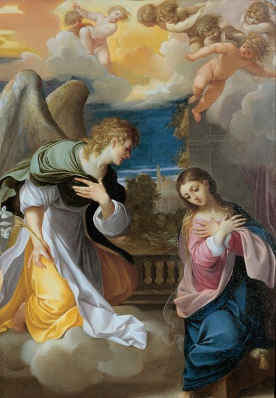 Zwiastowanie autorstwa Ludovico Carracci