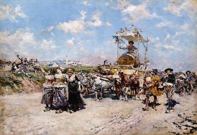 Święto Winogrona w Neapolu, autorstwa Ludovico Marchetti