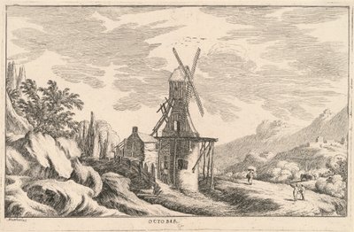 Październik autorstwa Ludovico Mattioli