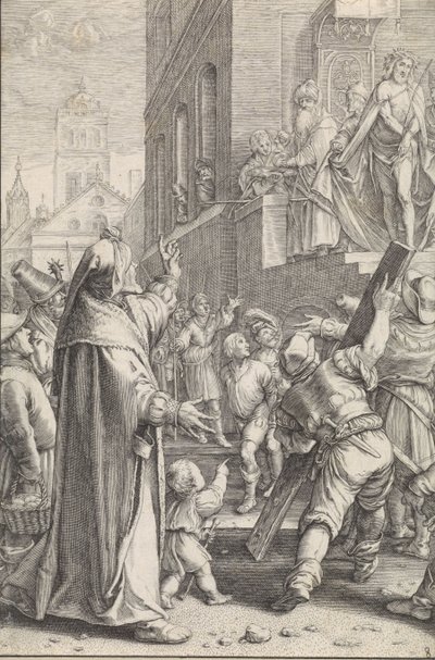 Chrystus ukazany ludziom (Ecce homo) Pasja (tytuł serii) autorstwa Ludovicus Siceram
