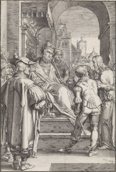 Chrystus przed Piłatem Pasja (tytuł serii) autorstwa Ludovicus Siceram