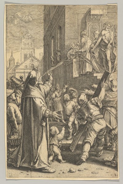 Ecce Homo, z Męki Pańskiej, ca. 1623. autorstwa Ludovicus Siceram