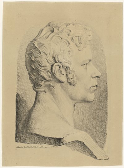 Popiersie portretowe Karla Friedricha Schinkel autorstwa Ludwig Buchhorn