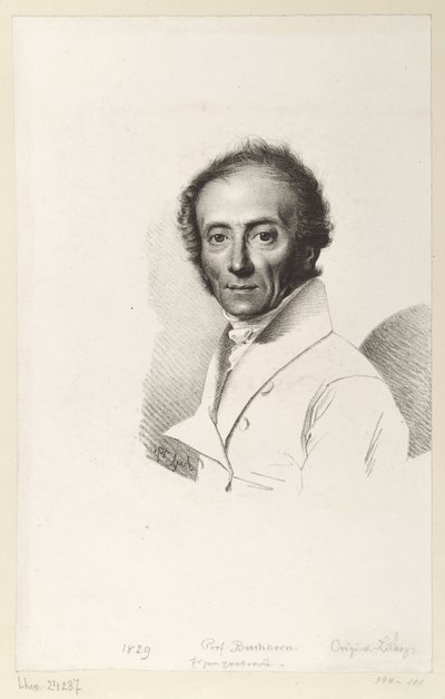 Autoportret autorstwa Ludwig Buchhorn