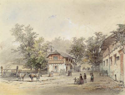 Mleczarnia w Vorderbrühl koło Wiednia autorstwa Ludwig Czerny