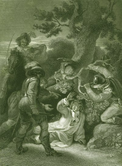 Książę Monmouth po bitwie pod Sedgemoor autorstwa Ludwig Deutsch