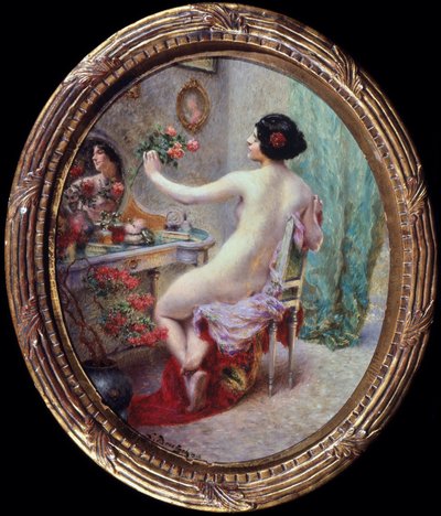 La Toilette. Peinture de Ludwig Deutsch (1855-1935) autorstwa Ludwig Deutsch