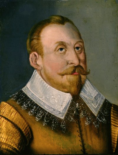 Król Szwecji Gustaw Adolf Waza autorstwa Ludwig Ferdinand Schnorr von Carolsfeld