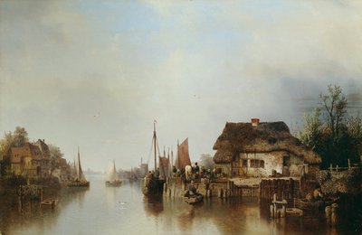 Scheldeufer autorstwa Ludwig Hermann