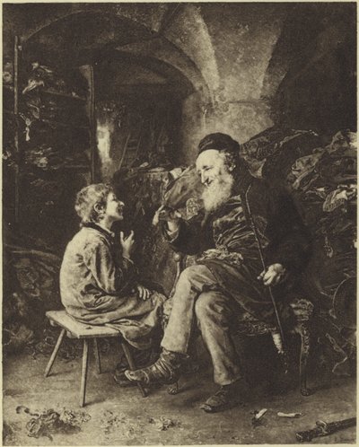 Mądrość Salomona (fotograwiura) autorstwa Ludwig Knaus