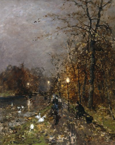 Park autorstwa Ludwig Munthe