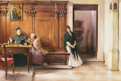 Interwencja urzędnicza, 1897 autorstwa Ludwig Passini