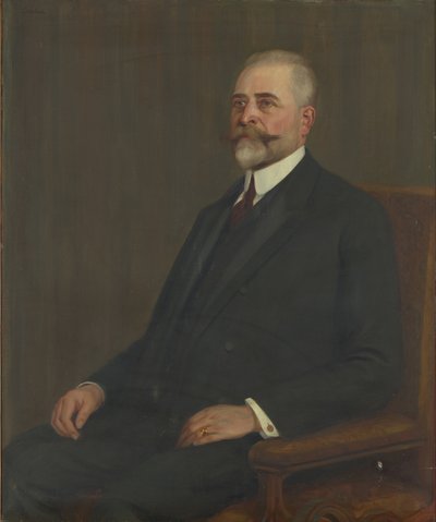 Jego Ekscelencja Moritz Graf Vetter von der Lilie, 1901-1907 Przewodniczący Izby Reprezentantów autorstwa Ludwig Wieden