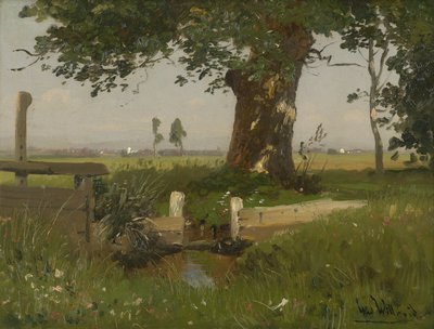 Letni krajobraz łąkowy w Karyntii autorstwa Ludwig Willroider