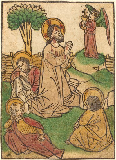 Agonia w ogrodzie. autorstwa Ludwig of Ulm