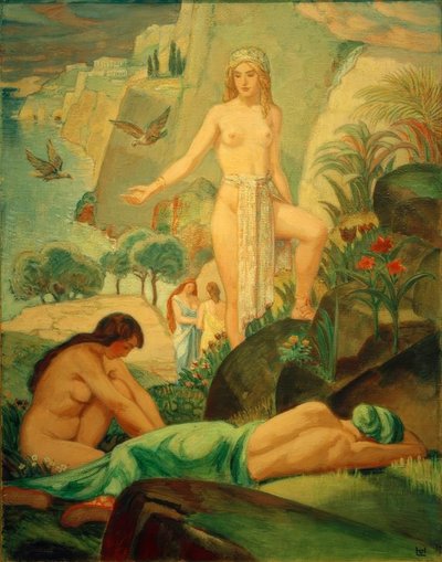 Afrodyta autorstwa Ludwig von Hofmann