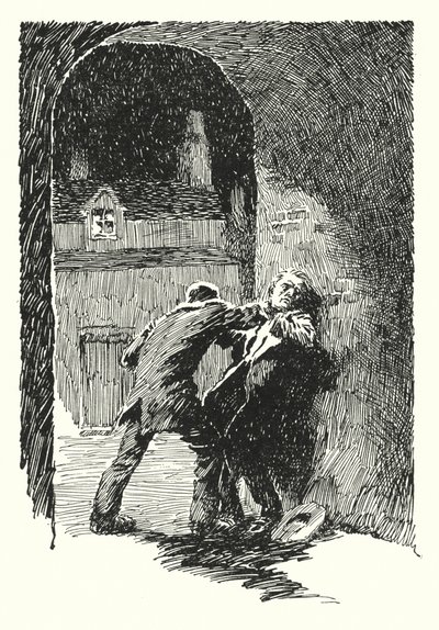 Ilustracja do Portretu Doriana Graya autorstwa Oscara Wilde