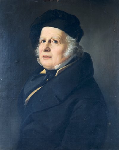 Portret Luigiego Chiniego, autorstwa Luigi Asioli (1817-1877) autorstwa Luigi Asioli